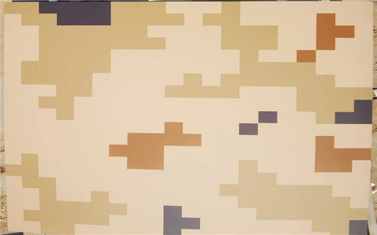 鄂尔多斯荒漠迷彩漆喷涂